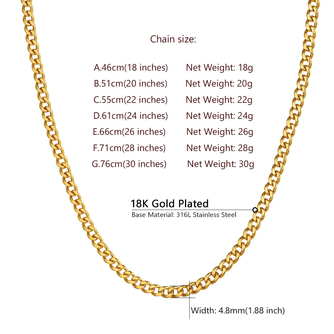 Chunky Choker Chain Necklace for Women Men 14 Inch 6MM Short Steel Neckchain